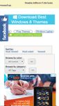 Mobile Screenshot of bestwin8themes.com